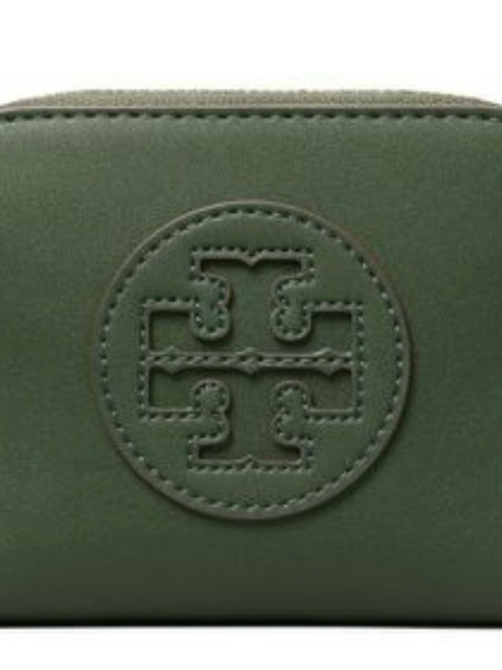 Tory Burch small Ella bio zip wallet.